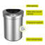 Urban Commercial Bin 60L