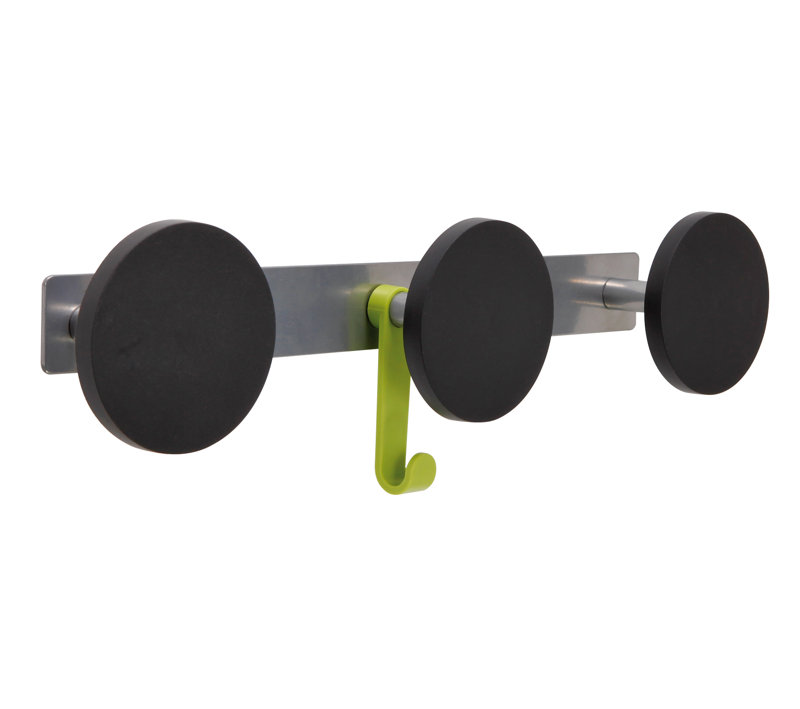 Metal Wall 4 - Hook Wall Mounted Coat Rack