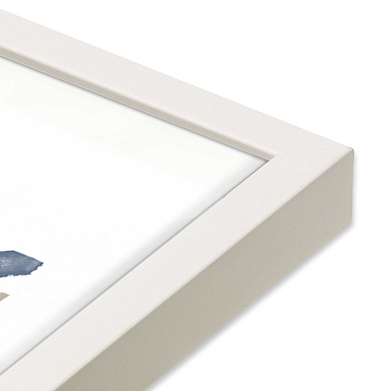 Linear Visions I Print, H 15 po x l 12 po, Cadre ouvert à coins ouverts, blanc opaque