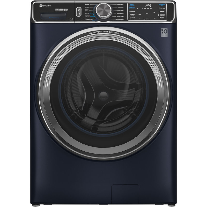 GE Profile 5.3 Cu Ft Capacity Smart Front Load Energy Star Washer With Ultrafresh Vent System+ With Odorblock