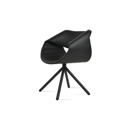 Chaise avec accoudoirs pivotante Seminyak