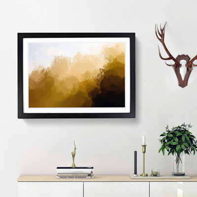 Gold Forest - Framed Print