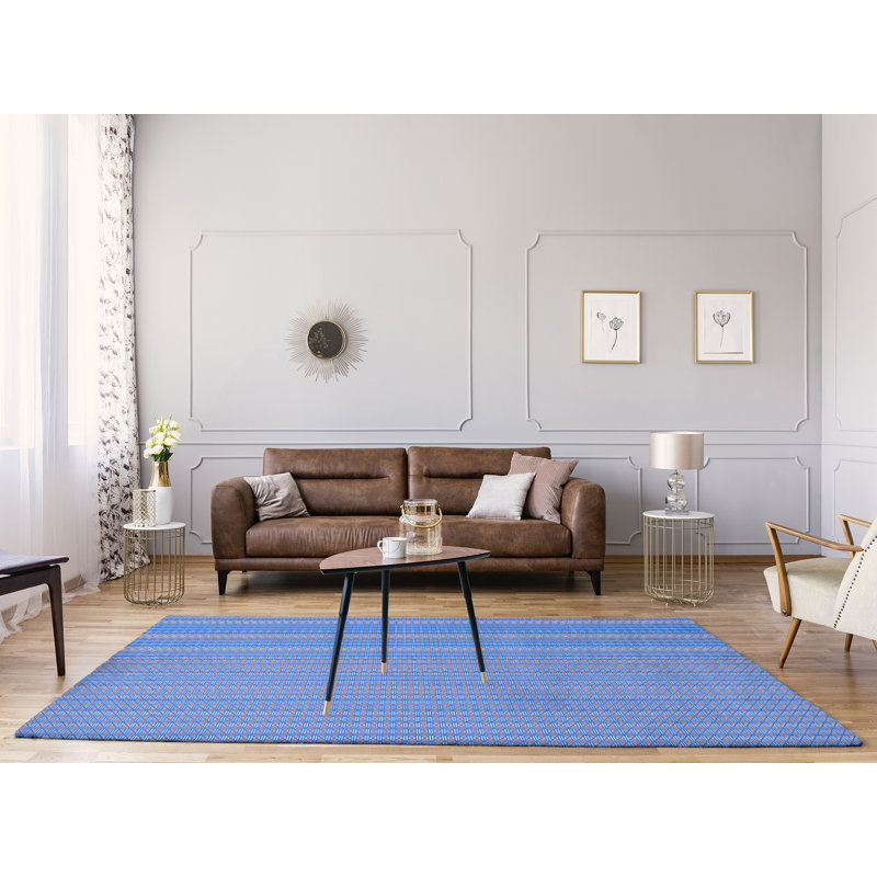 Chenille Striped Indoor Rug, Rectangle 4' x 6'