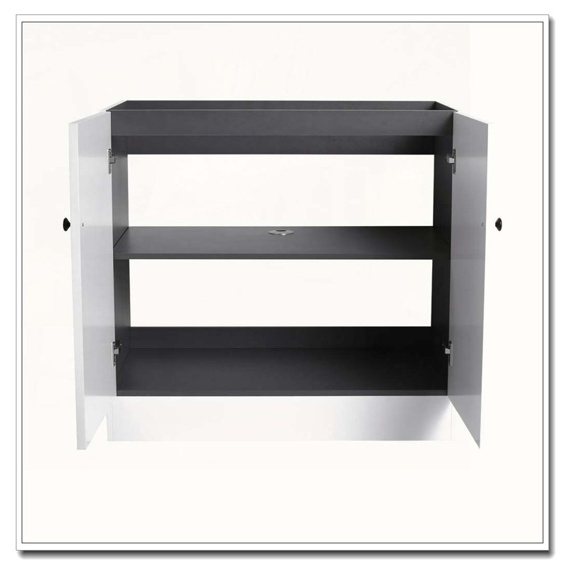 Freestanding Bathroom Vanity With Soft Close Cabinet Doors Without Sink
