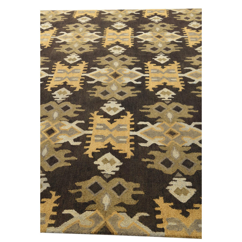 Tapis brun Orlando