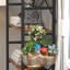 Berthold 182cm H x 80cm W Iron Etagere Bookcase