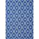 Tapis intérieur / extérieur bleu marine Bertran