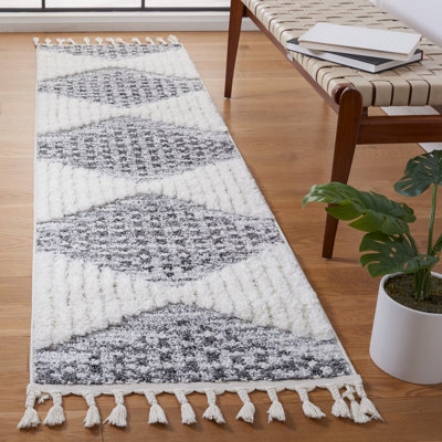 Moroccan Tassel Shag Performance Southwestern Rug