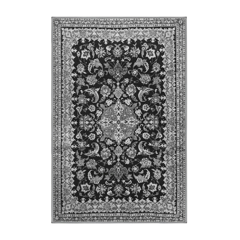 Tapis gris / noir Azara, Rectangle 2 pi x 3 pi