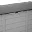 Plastic Garden Storage Box with Wheels-1250300773