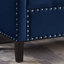 Banc de rangement rembourré capitonné à boutons avec garniture cloutée, siège de salon rembourré avec accoudoirs, banc de lit-2026031435-2026031447
