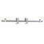 Ensemble de quincaillerie pour porte de grange standard coulissante en acier inoxydable