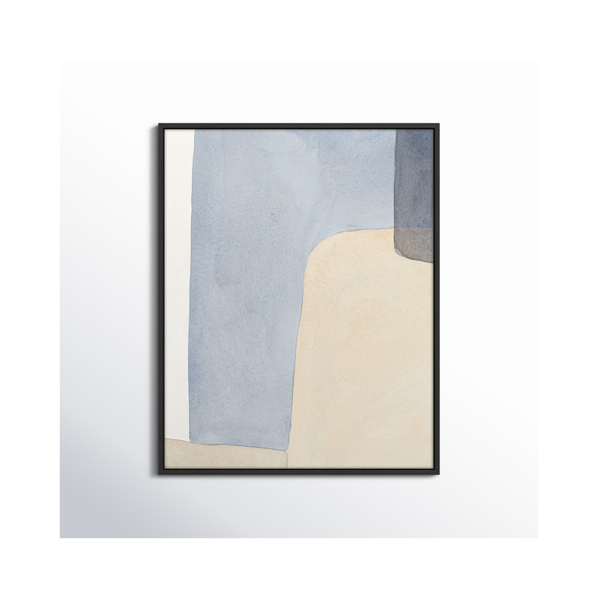 Dreamy Hues by Julia Balfour, Black Framed Canvas, 50" H x 40" W x 1.4" D
