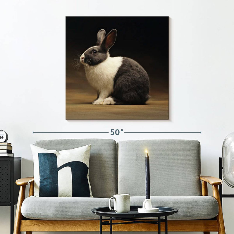 Crowle Rabbit, H 30 po x l 30 po