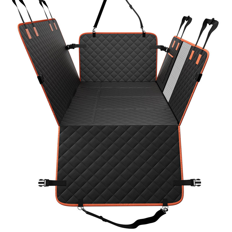 Housse de siège pour chien 51,2 po x 27,6 po pour siège arrière 600D imperméable pour VUS