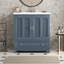 Meuble-lavabo 30 po avec lavabo en céramique-535629671