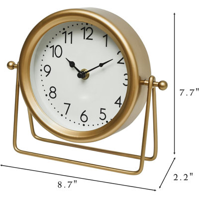 Retro Gold Clock