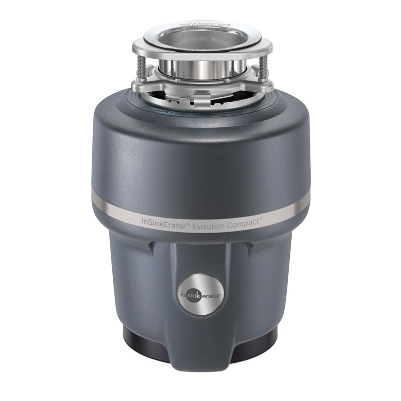 Evolution Compact 3/4 HP Continuous Feed Garbage Disposal, Power Cord Not Included