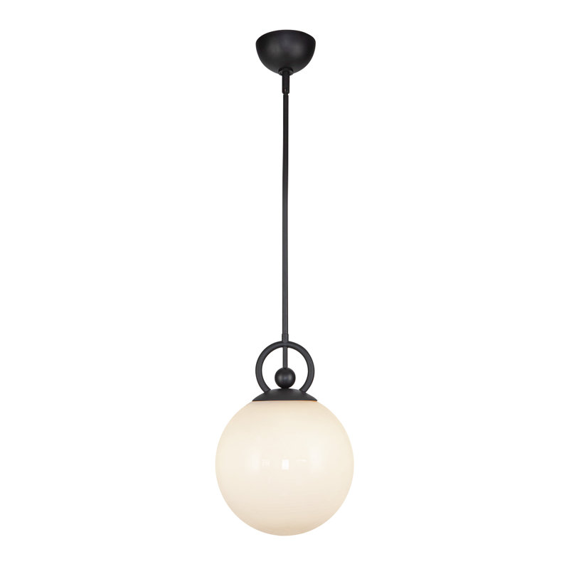 Brantry 1 - Light Single Pendant, Matte Black