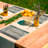 Polyester Abstract Rectangle Placemat