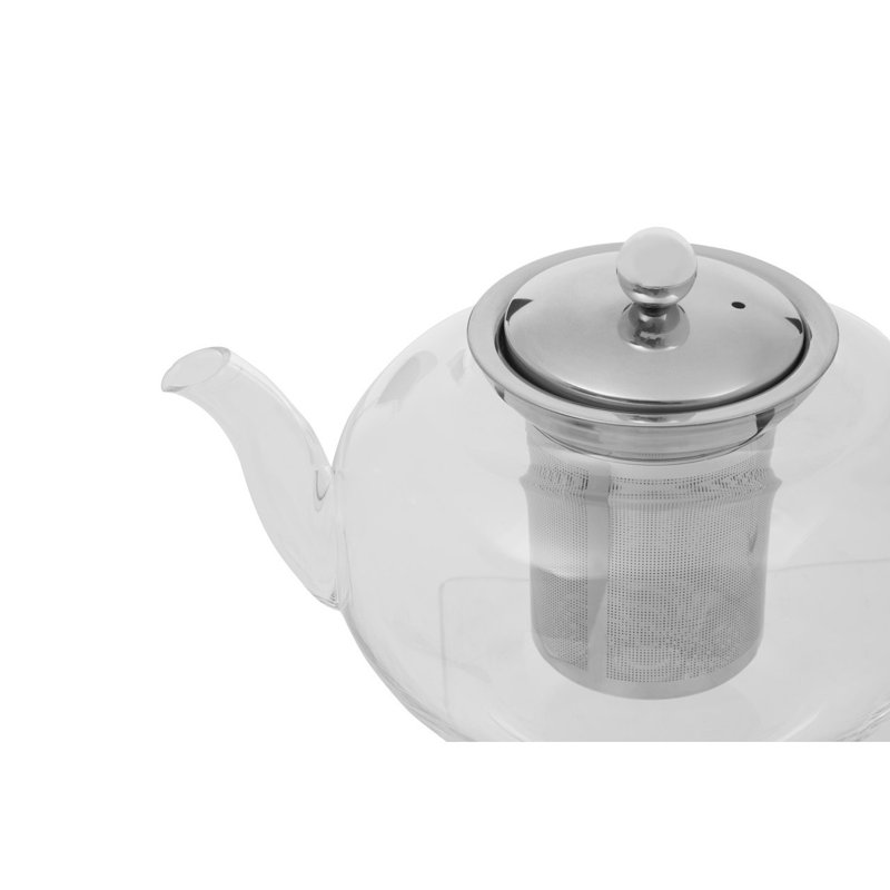 Symple Stuff Hrahad 1200ml Glass Solid Colour Teapot
