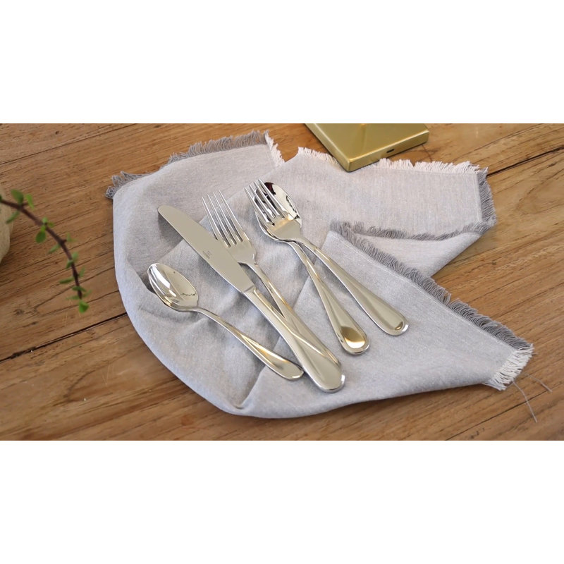 Harmony 70-Piece Polished Stainless Steel Flatware Set
