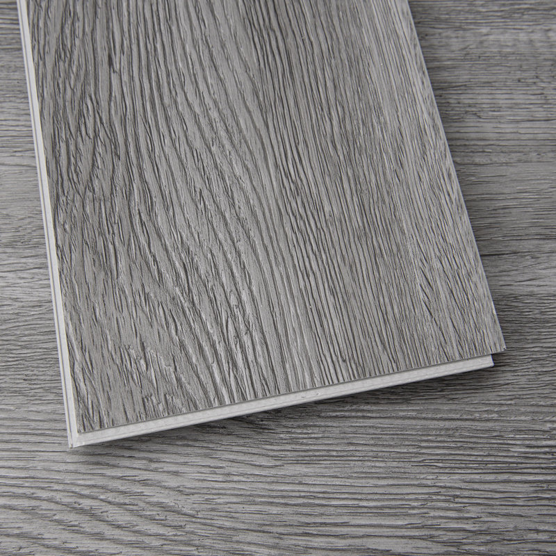 Ensemble de 24 carreaux de sol en vinyle 6 pi x 24 po Click-Lock Luxury, Ash
