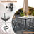 Masroor 4 - Person Patio Dining Set with Square Table
