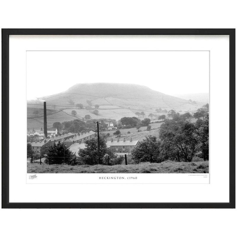 Heckington, C1960 - Single Picture Frame Print, 48.4cm H x 63.6cm W x 2.3cm D
