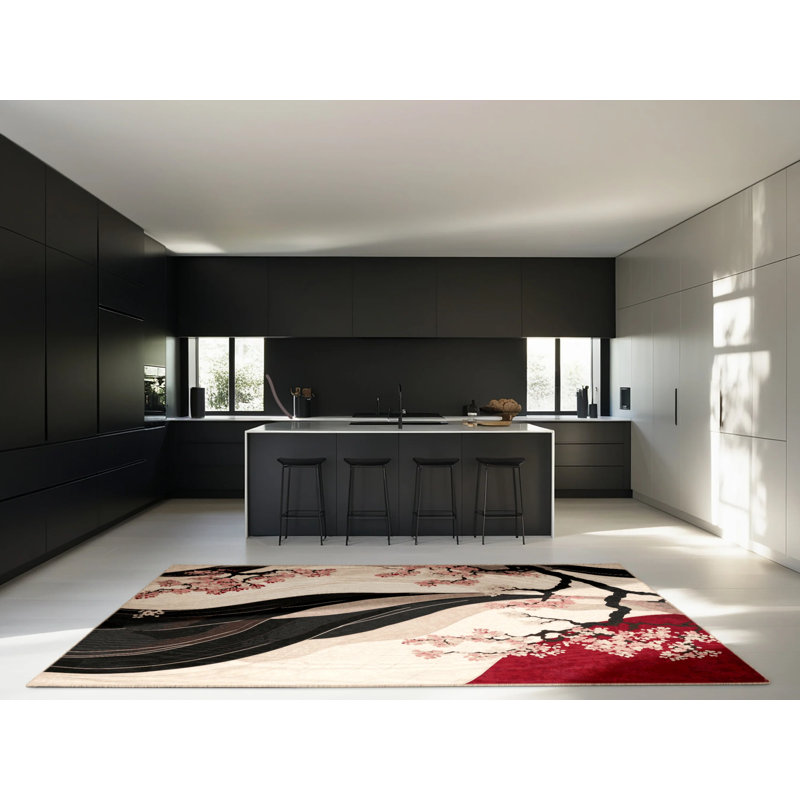 Dawn Bloom Rug, Rectangle 6' x 9'