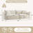 Upholstered 88.97'' Sofa-413188237