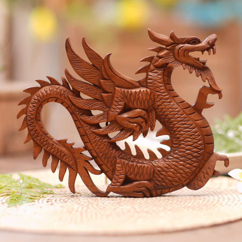 Décoration murale «Dragon ailé»