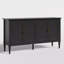 Buffet de 59 po de largeur avec tablettes réglables et 4 portes Collynns-1575287167