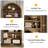 79.5" Tall Arched Bookshelf-474960572