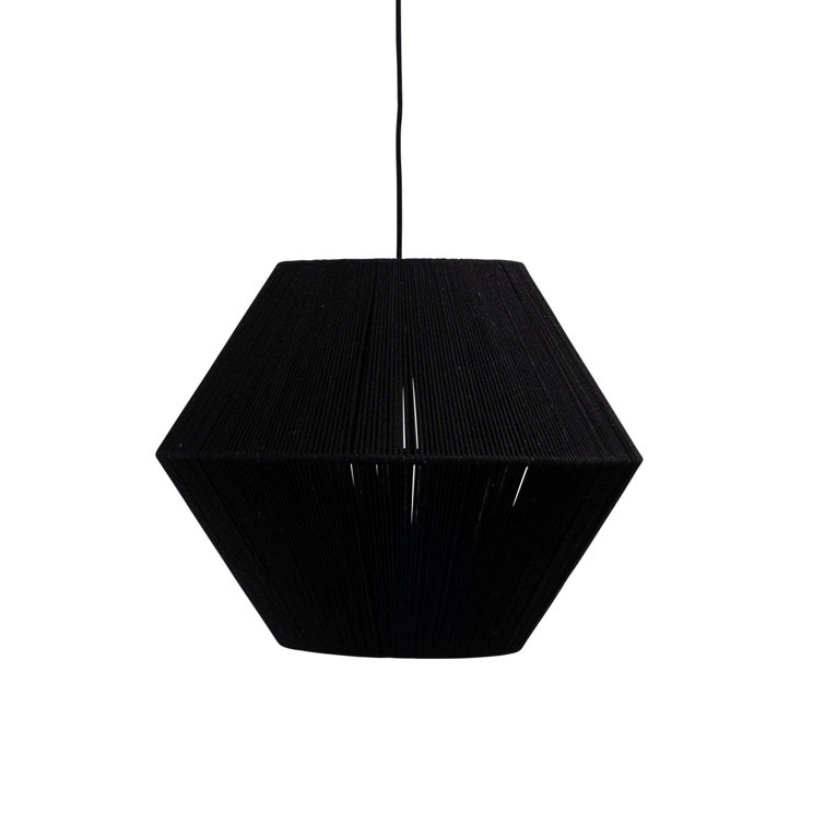 Rudolfa 1 - Light Matte Black Unique/Statement Pendant