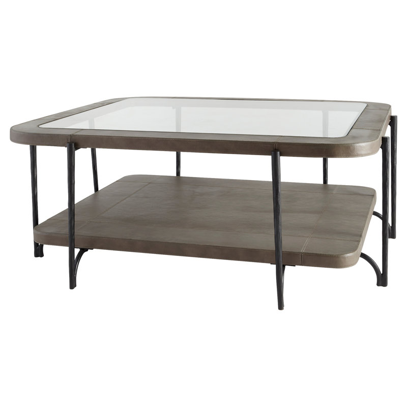 Tierras Glass Top Coffee Table