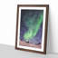 Northern Lights Aurora Borealis Abstract - Picture Frame Painting Print-56925293-56925294