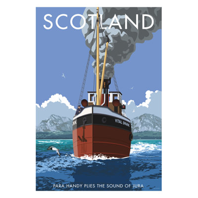 Scotland Para Handy by Stephen Millership - Print