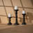12'' Handcrafted Mango Wood Pillar Candle Holder Set – Rustic 3-Piece Set for LED Candles-757559363