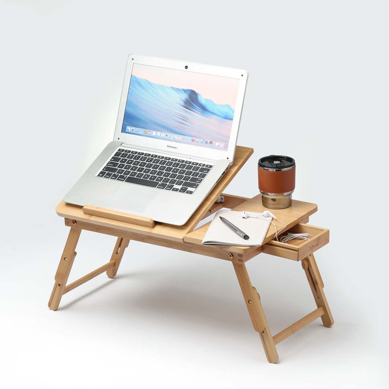 Plateau pour ordinateur portable avec pieds