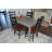  60" Gray Solid Wood Dining Table-636027337-636027338