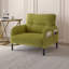 Chaise d'appoint en velours côtelé ergonomique avec poches latérales, structure en bois massif-2144575399