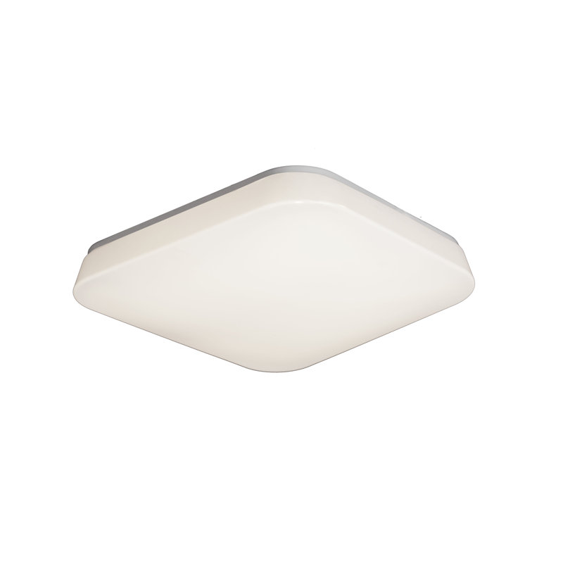 Cornelius Acrylic LED Flush Mount, 10cm H x 35cm W x 35cm D