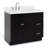 Hamlet 43'' Single Bathroom Vanity with White Quartz Top-70315842