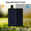Guirlande solaire à guirlandes lumineuses et luminaires à guirlande lumineuse 11,7 pi