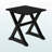Massimo Accent Table End Side Table