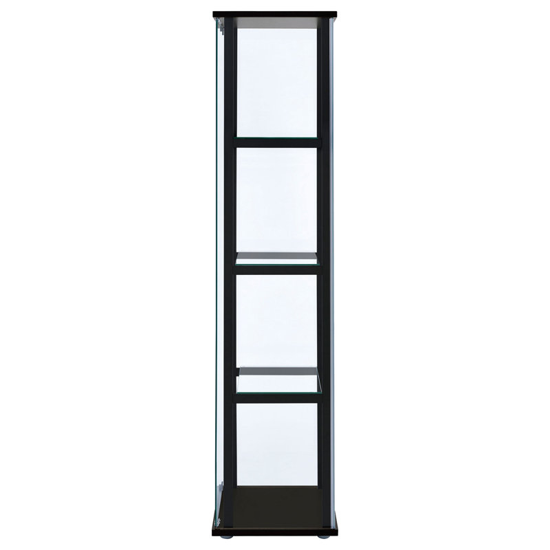 Misa 16.75 " W Glass Curio Cabinet