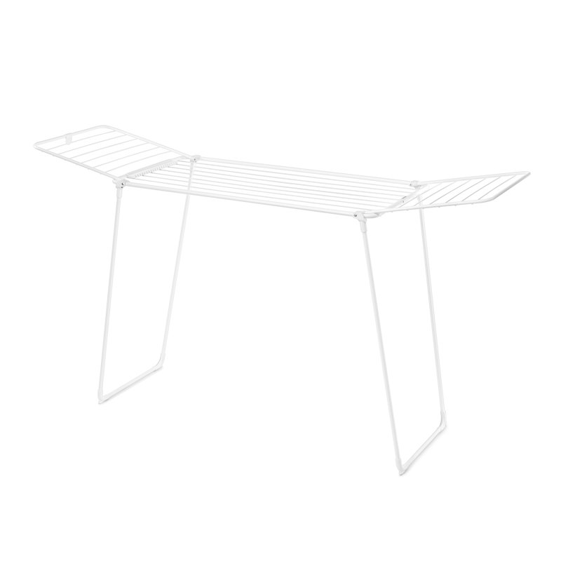 Brabantia Hangon Drying Rack Too, 112.6cm H x 198cm W x 58.8cm D, White