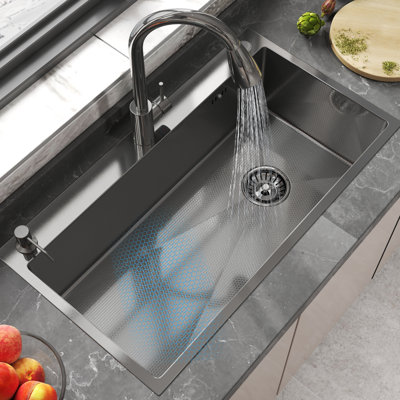 32" Drop In Single Bowl  Kitchen Sink