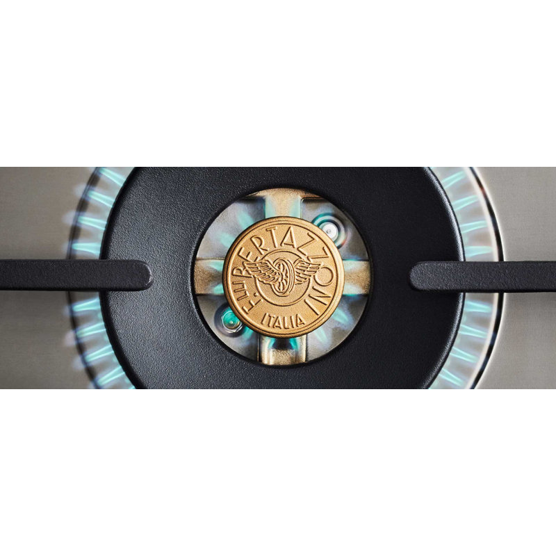 Professional Series Range 30" - 4 Brass Burners - Self-Clean Oven, Red Gloss